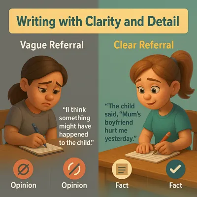 The Basic Information Needed on a MASH Referral