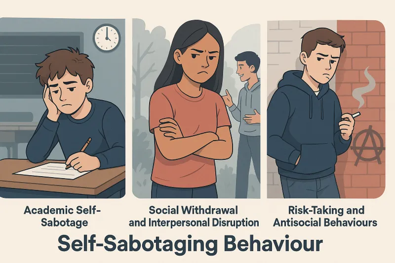 How Thoughts, Emotions, and Actions Drive Self-Sabotage in Young People