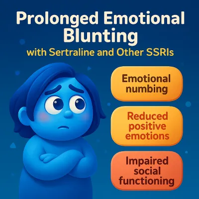 Emotional Blunting from SSRIs: The Hidden Cost of Sertraline in Long-Term Treatment