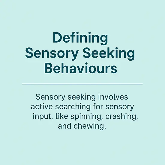 understanding sensory seeking behaviours