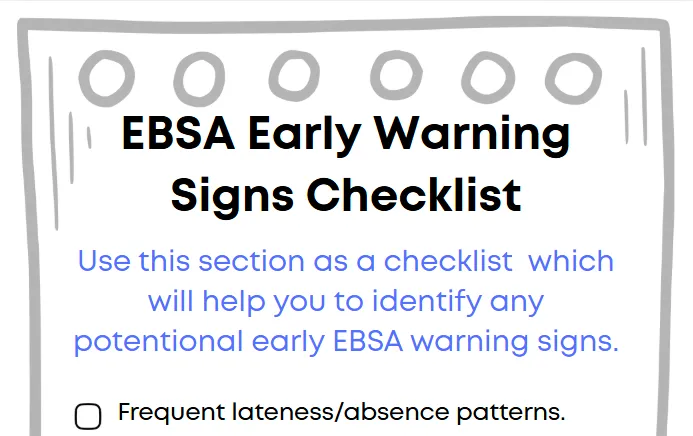 EBSA Checklist