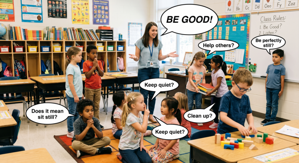 How to Talk So Children Will Listen: 6 Effective Communication Strategies 2 How to Talk So Children Will Listen - Avoid Vague Language