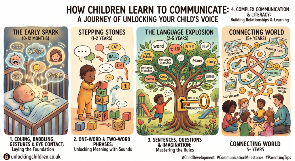 How Children Learn to Communicate: Understanding the Stages of Language Development 2 The stages of how children learn to communicate