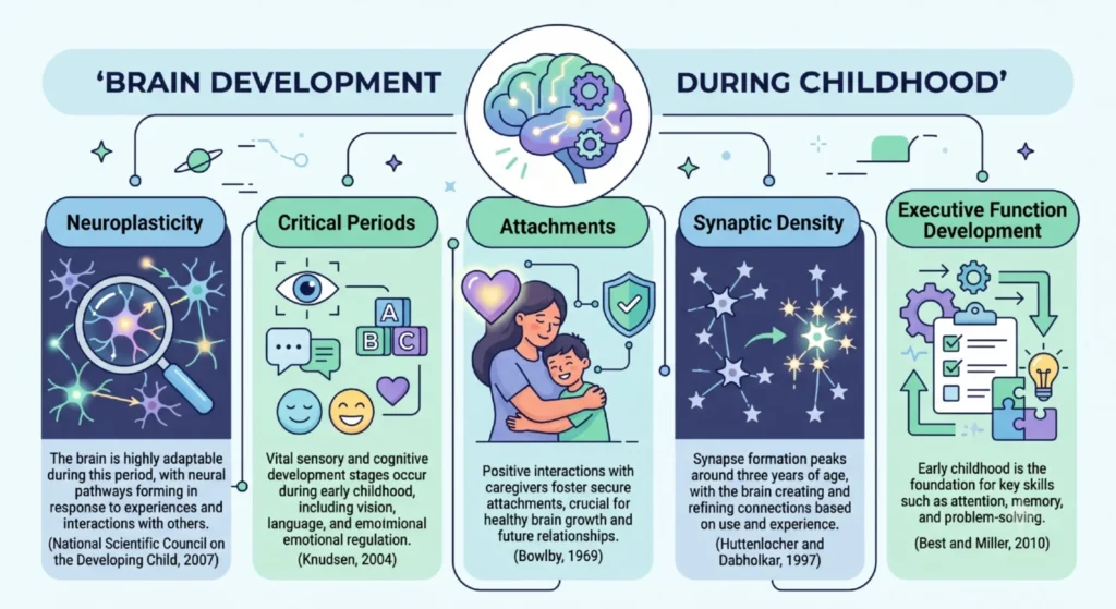 5 Core Domains of Early Childhood Development