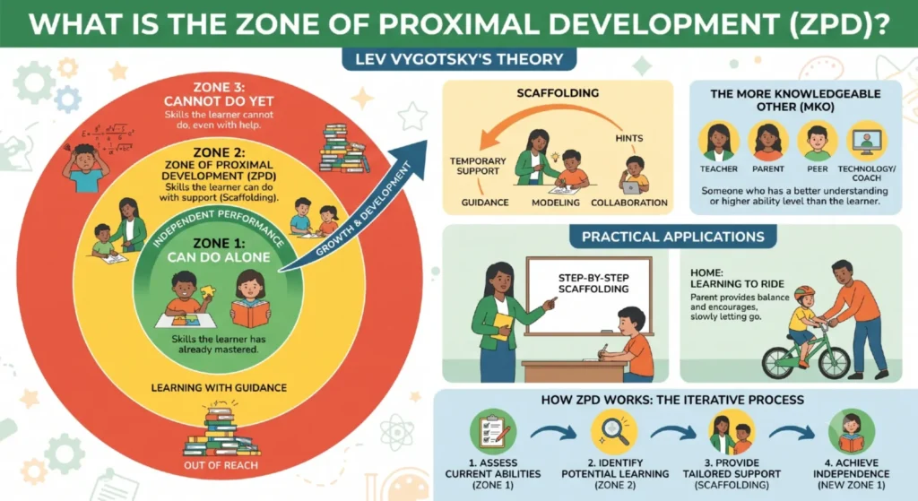 Vygotsky's sociocultural theory: What is ZPD?