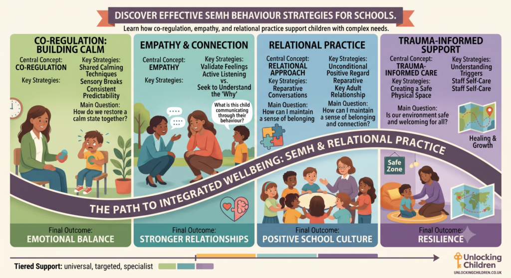 Seeing Beyond the Behaviour: Positive SEMH Behaviour Strategies for Schools 2 Discover effective SEMH behaviour strategies for schools