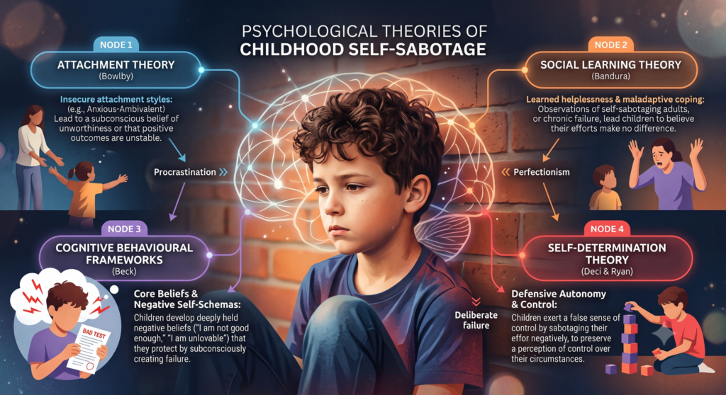 self-sabotaging behaviour in children