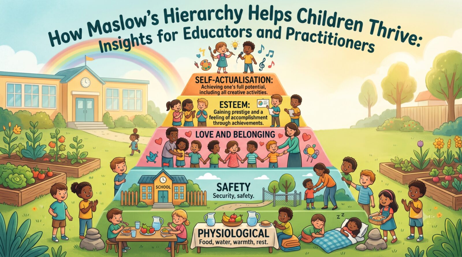 how maslows hierarchy helps children thrive0D0A scaled 1 - Maslow's Hierarchy in Education: A Guide for Teachers