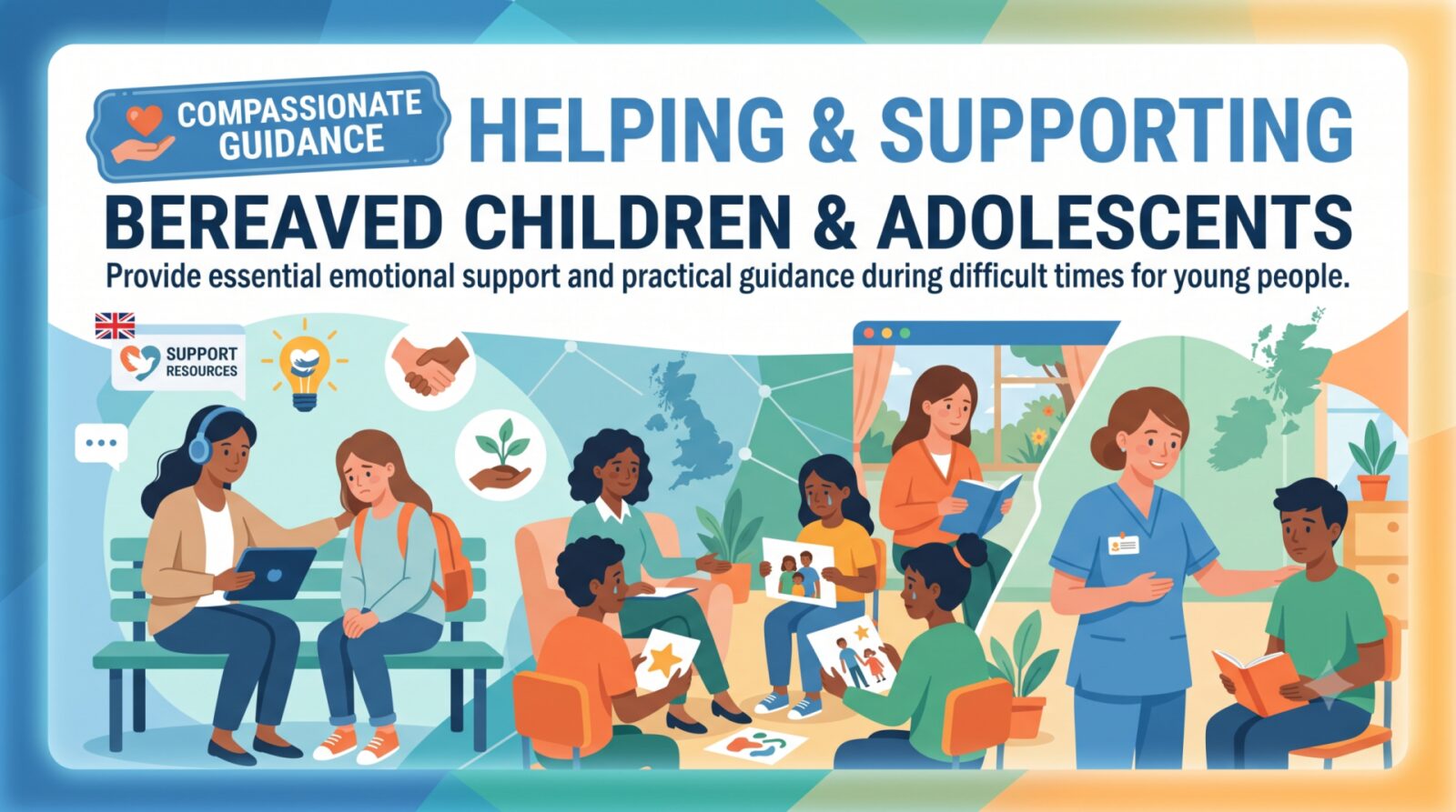 understanding and supporting bereaved children and adolescents0D0A scaled 1 - Supporting Bereaved Children & Teens: A Guide for Schools