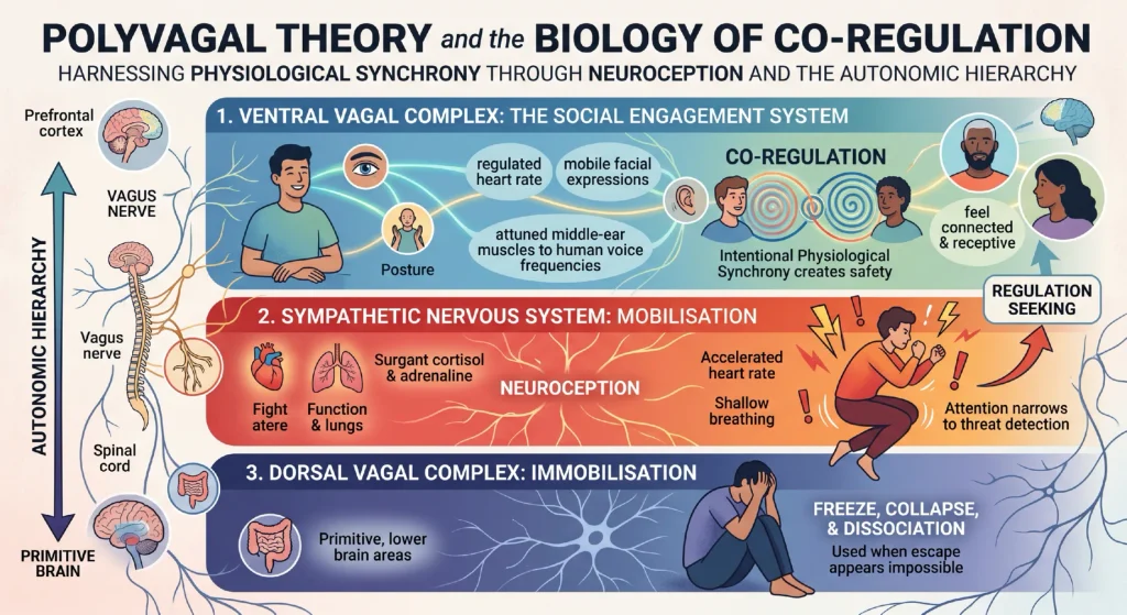 Physiological Synchrony: How Your Nervous System Becomes an Anchor for a Dysregulated Child 2 Explaining Physiological Synchrony with Polyvagal Theory