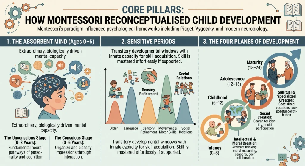 How Maria Montessori Influenced Child Development: Philosophy, Neuroscience, and Modern Education 2 How Maria Montessori Influenced Child Development